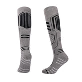 Knee High Merino Wool Ski Socks for men | Honeycomb Support